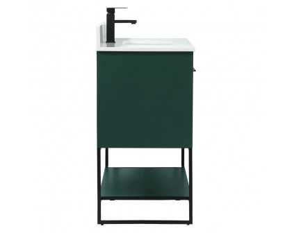 Elegant Bathroom Vanity - Green (VF42540MGN-BS)