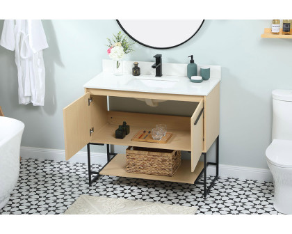 Elegant Bathroom Vanity - Maple (VF42540MMP-BS)