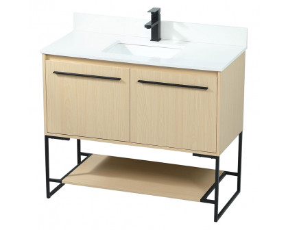 Elegant Bathroom Vanity - Maple (VF42540MMP-BS)