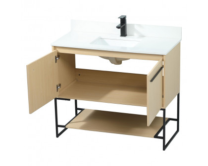 Elegant Bathroom Vanity - Maple (VF42540MMP-BS)