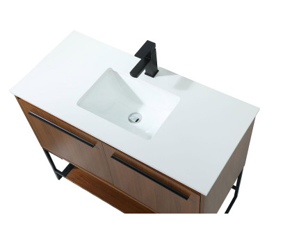 Elegant Bathroom Vanity - Teak (VF42540MTK)