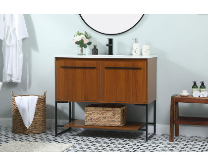 Elegant Bathroom Vanity - Teak (VF42540MTK)