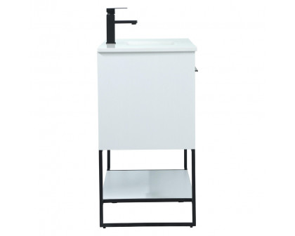 Elegant Bathroom Vanity - White (VF42540MWH)