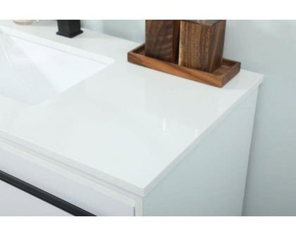 Elegant Bathroom Vanity - White (VF42540MWH)