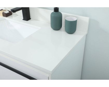 Elegant Bathroom Vanity - White (VF42540MWH-BS)