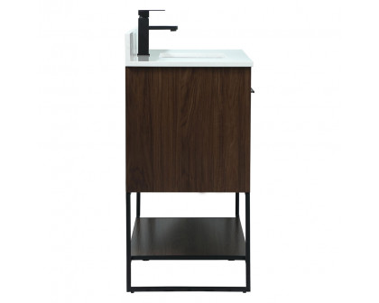 Elegant Bathroom Vanity - Walnut (VF42540MWT-BS)