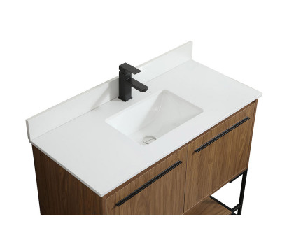 Elegant Bathroom Vanity - Walnut Brown (VF42540WB-BS)