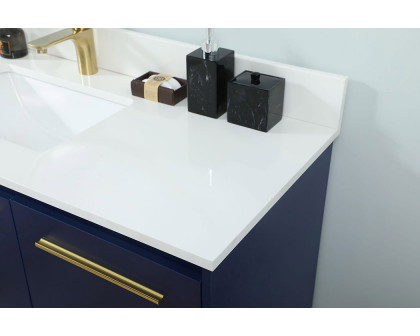 Elegant Bathroom Vanity - Blue (VF42548MBL-BS)