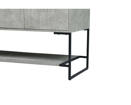 Elegant Bathroom Vanity - Concrete Gray (VF42548MCG-BS)