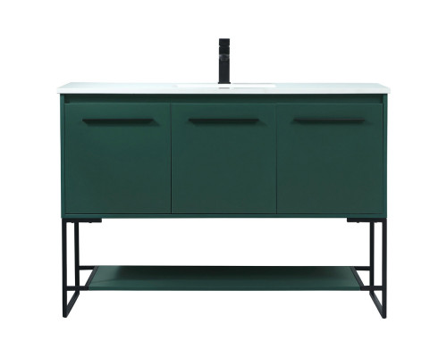 Elegant Bathroom Vanity - Green (VF42548MGN)