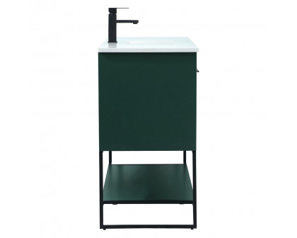 Elegant Bathroom Vanity - Green (VF42548MGN)