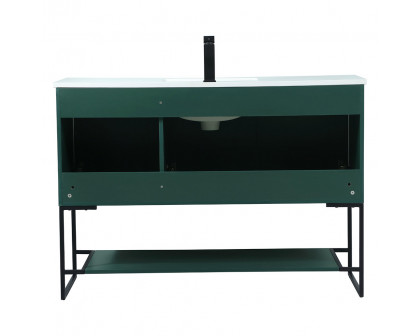 Elegant Bathroom Vanity - Green (VF42548MGN)