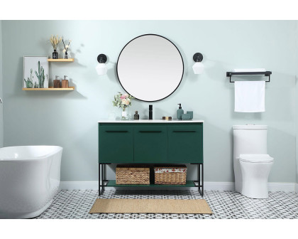 Elegant Bathroom Vanity - Green (VF42548MGN)