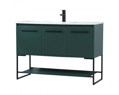 Elegant Bathroom Vanity - Green (VF42548MGN)