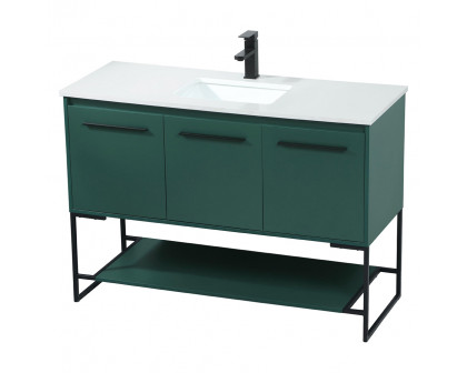 Elegant Bathroom Vanity - Green (VF42548MGN)