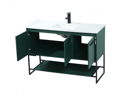 Elegant Bathroom Vanity - Green (VF42548MGN)