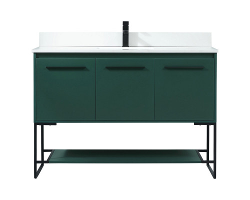 Elegant Bathroom Vanity - Green (VF42548MGN-BS)