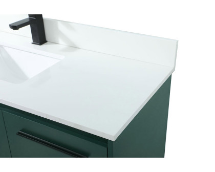 Elegant Bathroom Vanity - Green (VF42548MGN-BS)