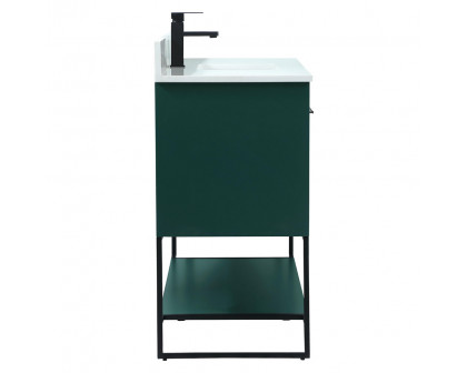 Elegant Bathroom Vanity - Green (VF42548MGN-BS)