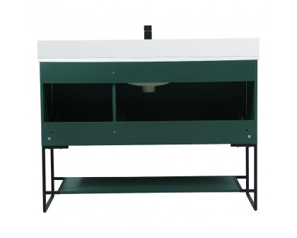 Elegant Bathroom Vanity - Green (VF42548MGN-BS)