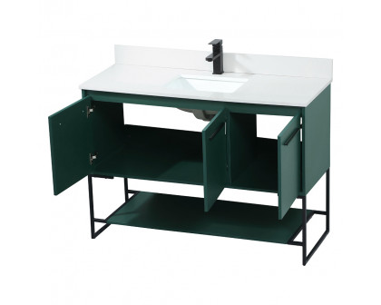 Elegant Bathroom Vanity - Green (VF42548MGN-BS)