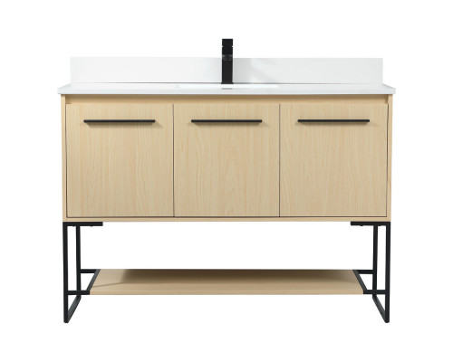 Elegant Bathroom Vanity - Maple (VF42548MMP-BS)