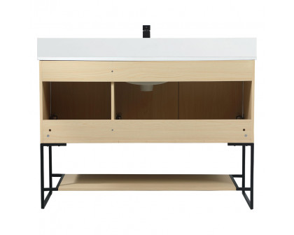 Elegant Bathroom Vanity - Maple (VF42548MMP-BS)