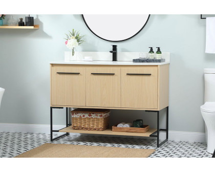 Elegant Bathroom Vanity - Maple (VF42548MMP-BS)