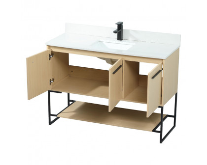 Elegant Bathroom Vanity - Maple (VF42548MMP-BS)