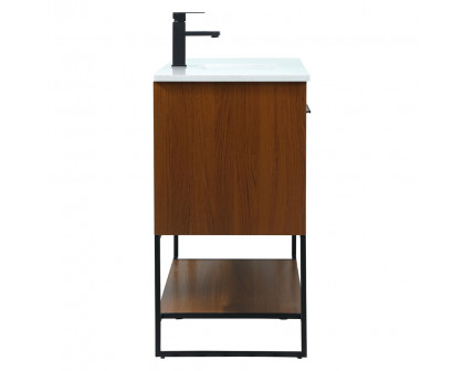 Elegant Bathroom Vanity - Teak (VF42548MTK)