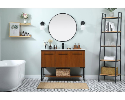 Elegant Bathroom Vanity - Teak (VF42548MTK)