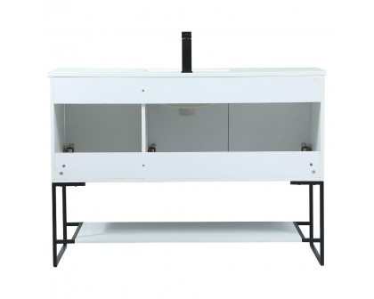 Elegant Bathroom Vanity - White (VF42548MWH)