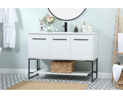 Elegant Bathroom Vanity - White (VF42548MWH)