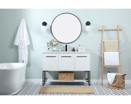 Elegant Bathroom Vanity - White (VF42548MWH)