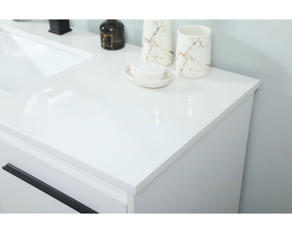 Elegant Bathroom Vanity - White (VF42548MWH)