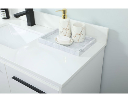 Elegant Bathroom Vanity - White (VF42548MWH-BS)