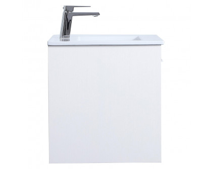 Elegant Bathroom Vanity - White, L 24" (VF43024WH)