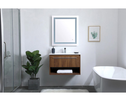 Elegant Bathroom Vanity - Walnut Brown, L 30" (VF43030WB)