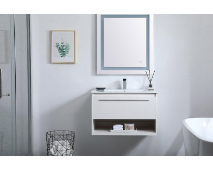 Elegant Bathroom Vanity - White, L 30" (VF43030WH)