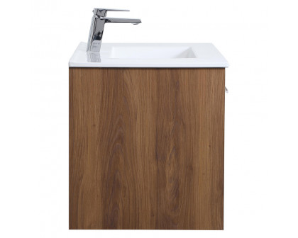 Elegant Bathroom Vanity - Walnut Brown, L 36" (VF43036WB)