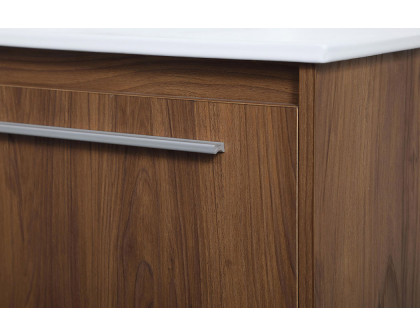 Elegant Bathroom Vanity - Walnut Brown, L 36" (VF43036WB)