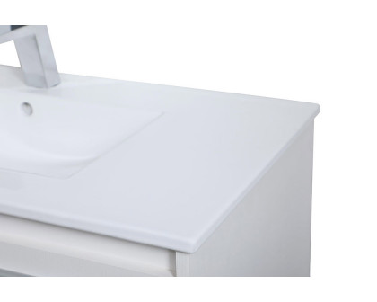 Elegant Bathroom Vanity - White, L 36" (VF43036WH)