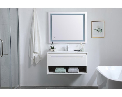 Elegant Bathroom Vanity - White, L 36" (VF43036WH)