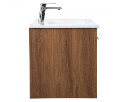 Elegant Bathroom Vanity - Walnut Brown, L 40" (VF43040WB)