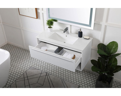 Elegant Bathroom Vanity - White, L 40" (VF43040WH)