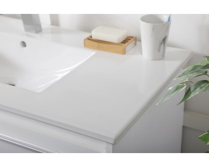 Elegant Bathroom Vanity - White, L 40" (VF43040WH)