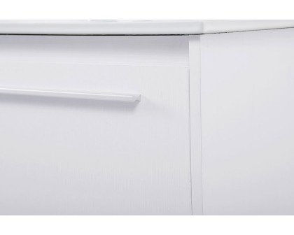 Elegant Bathroom Vanity - White, L 40" (VF43040WH)