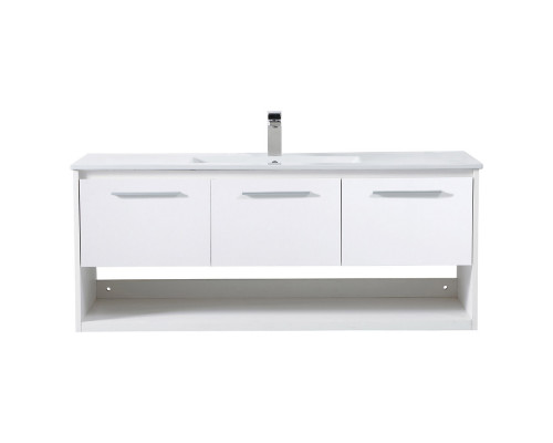 Elegant Bathroom Vanity - White (VF43048WH)