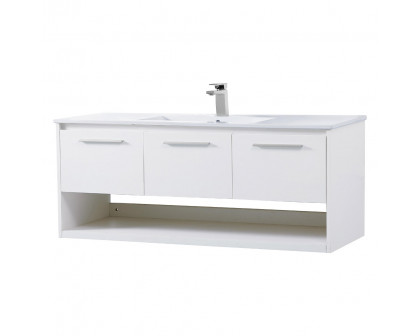 Elegant Bathroom Vanity - White (VF43048WH)