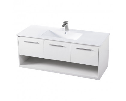 Elegant Bathroom Vanity - White (VF43048WH)